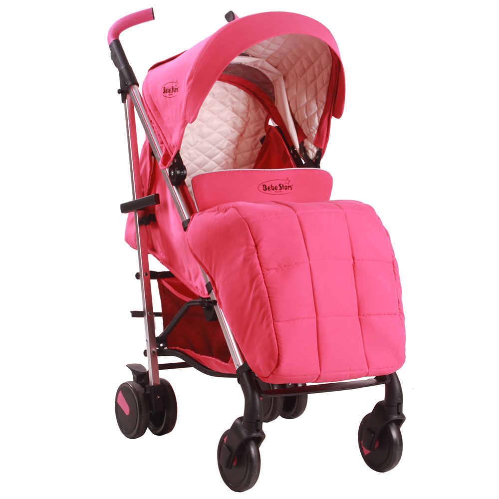 stroller baby pink
