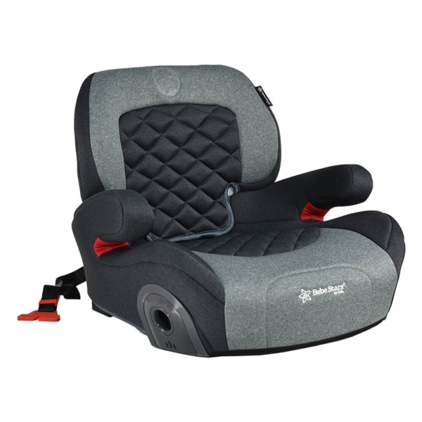 Car Seat Booster Isofix Grey 952-186 - image 952-186_1-600x600 on https://www.bebestars.gr