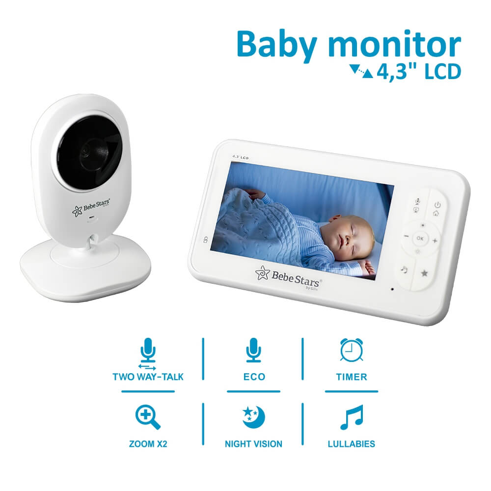 Baby monitor Bebe Stars 4,3 9504 - Παιδικά & Βρεφικά Προϊόντα Bebestars