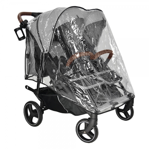Twin Baby Stroller Double Trouble Grey 7901-186 - image 7901-186-3-600x600 on https://www.bebestars.gr