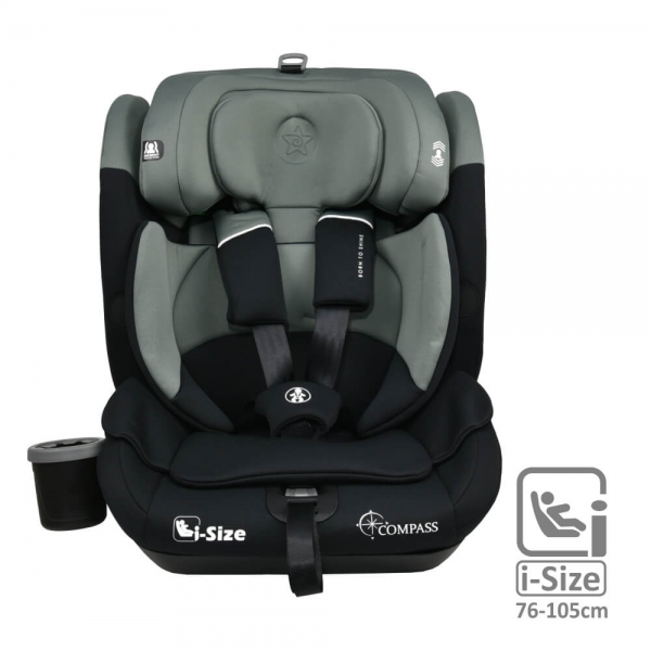 Car Seat Compass Isofix i-Size Olive 935-176 - image 935-176-2-1-600x600 on https://www.bebestars.gr