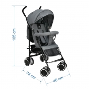 Baby Stroller Buggy Light Grey 170-186 - image 170-186-4-1-180x180 on https://www.bebestars.gr