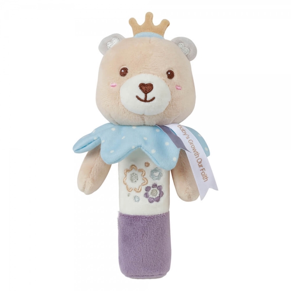 Μαλακή Teddy Flower Rattle 60-104 - image 60-104-600x600 on https://www.bebestars.gr