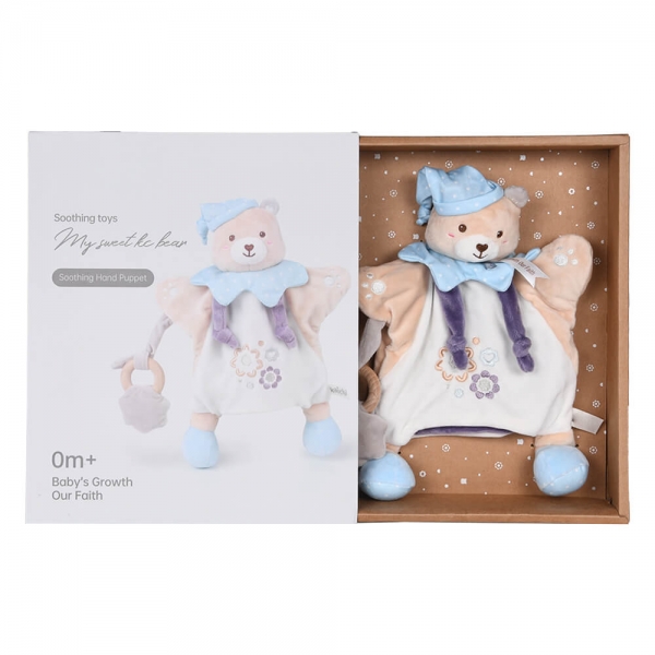 Μαλακό Teddy Flower Nani Cuddle & Puppet 60-109 - image 60-109_box-600x600 on https://www.bebestars.gr