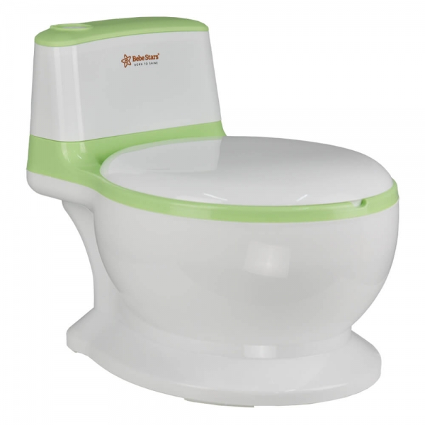 Potty Trainer Toilet Green 53-176 - image 53-176-600x600 on https://www.bebestars.gr